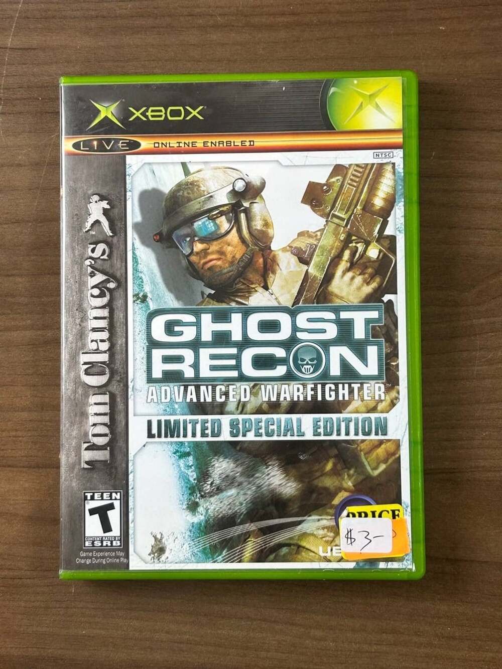 Ghost Recon Advanced Warfighter Xbox Limited Special Edition No Bonus DVD